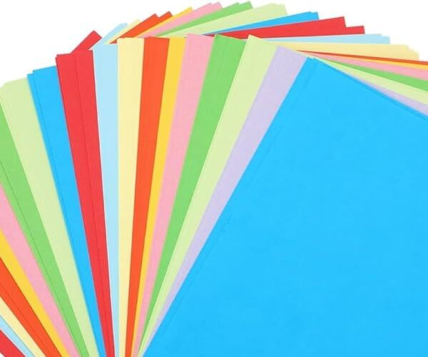 O que é papel colorido?