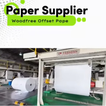 Papel offset Woodfree por papel dourado | Alta qualidade para todas as suas necessidades de impressão