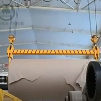 Placa Testliner superior branca para embalagens onduladas de alta qualidade | Papel dourado